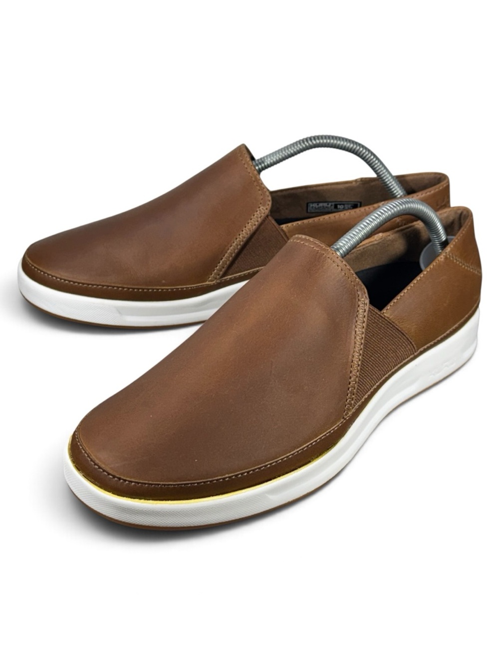 Kuru Roam Atla Womens Size 10 Brown Casual Walking Leather Slip-On Shoes